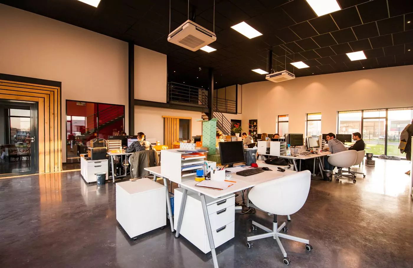 tips to reduce burnout through office furniture and design banner